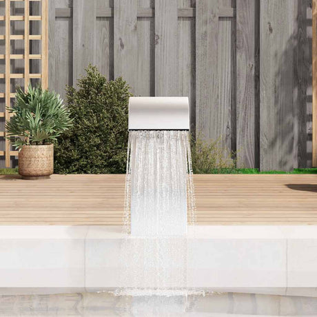 Vidaxl Swimming Pool Fountain 22x60x70 cm rustfrit stål 304