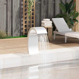 Vidaxl Swimming Pool Fountain 22x60x70 cm rustfrit stål 304