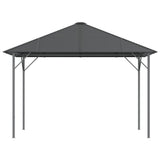 VidaXL Gazebo med tag 3x3 m antracit