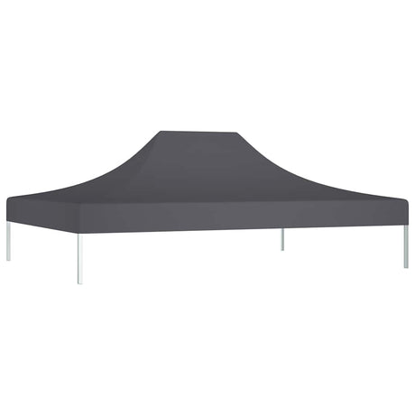 Vidaxl Party Tent Roof 270 g m² 4,5x3 m Anthracite -farvet