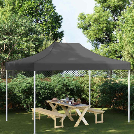 Vidaxl Party Tent Roof 270 g m² 4,5x3 m Anthracite -farvet