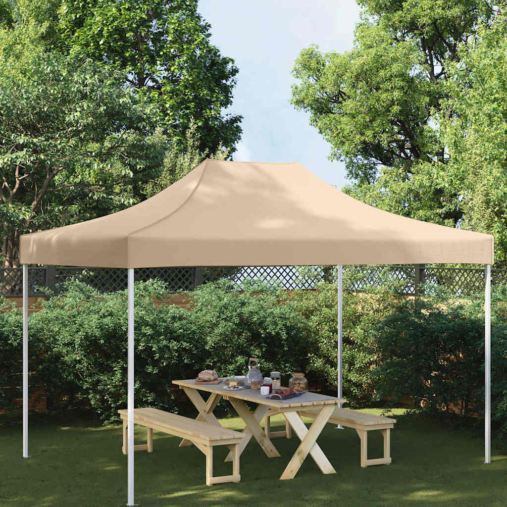 Vidaxl Party Telt Tag 270 g m² 4,5x3 m beige
