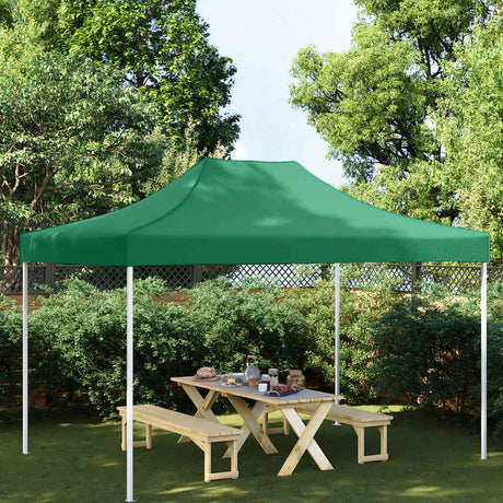 Vidaxl Party Telt Tag 270 g m² 4,5x3 m grøn