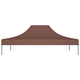 Vidaxl Party Telt Tag 270 g m² 4,5x3 m Brun