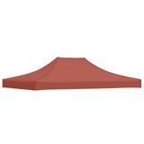 Vidaxl Party Tent Roof 270 g m² 4,5x3 m terracotta -farvet