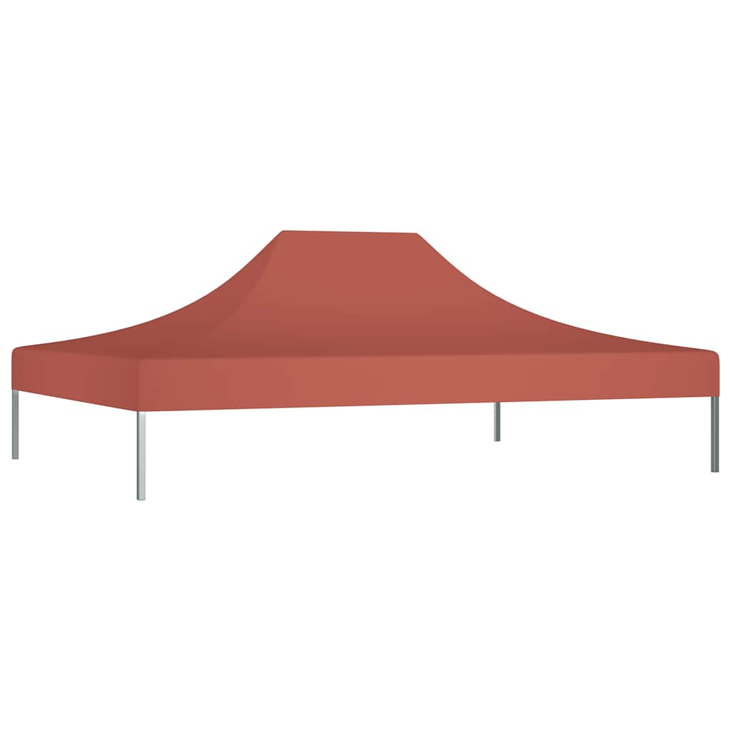 Vidaxl Party Tent Roof 270 g m² 4,5x3 m terracotta -farvet