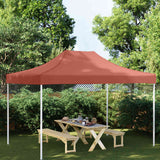 Vidaxl Party Tent Roof 270 g m² 4,5x3 m terracotta -farvet