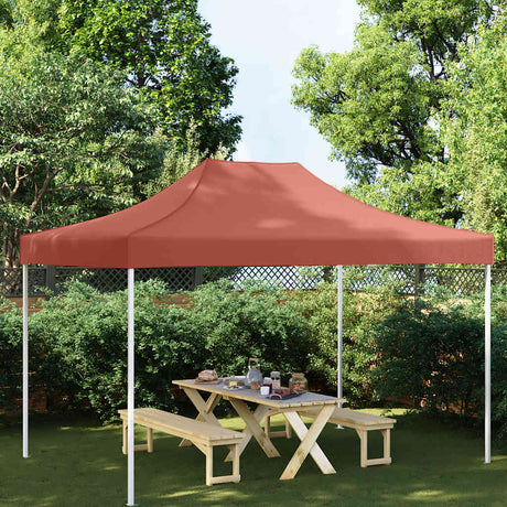 Vidaxl Party Tent Roof 270 g m² 4,5x3 m terracotta -farvet