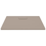 Vidaxl brusebakke 90x90 cm SMC brun