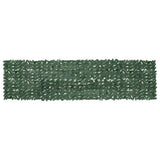 Vidaxl balkonskærm med mørkegrønne blade 400x100 cm