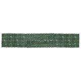 Vidaxl balkonskærm med mørkegrønne blade 600x100 cm