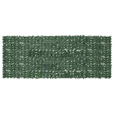 Vidaxl balkonskærm med mørkegrønne blade 400x150 cm