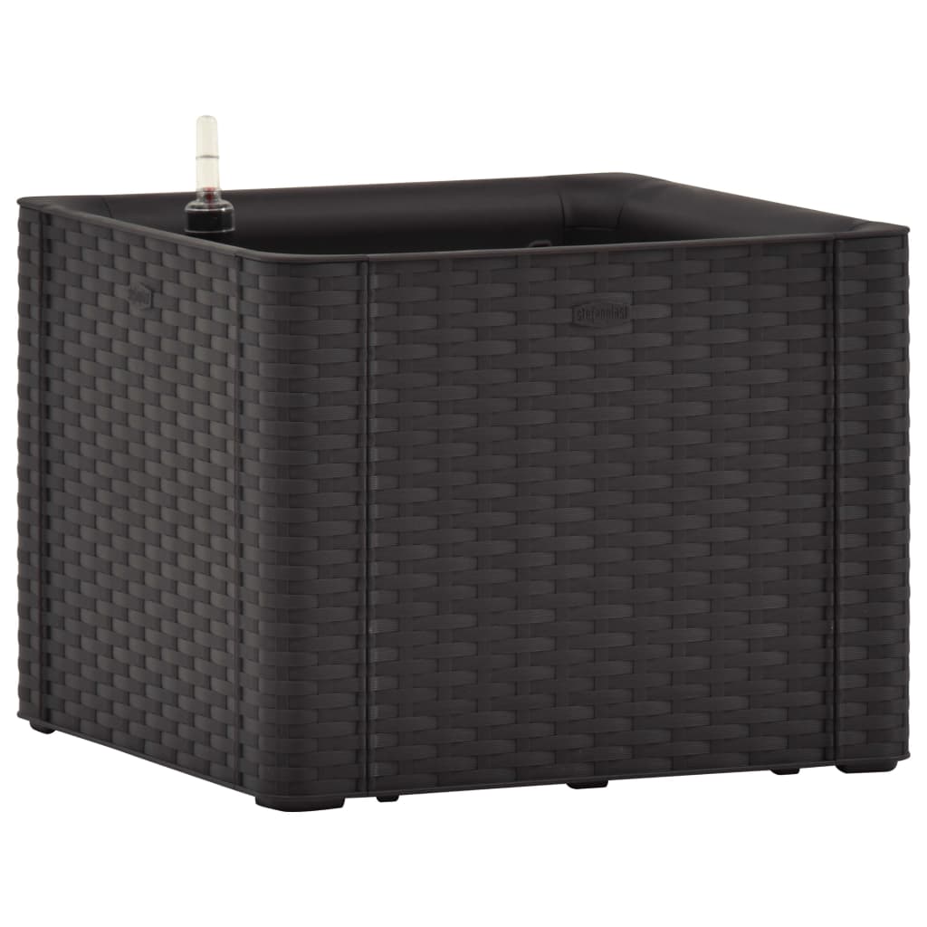 Vidaxl planter højt med selvudviklet system 43x43x33cm antracit