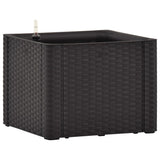 Vidaxl planter højt med selvudviklet system 43x43x33cm antracit