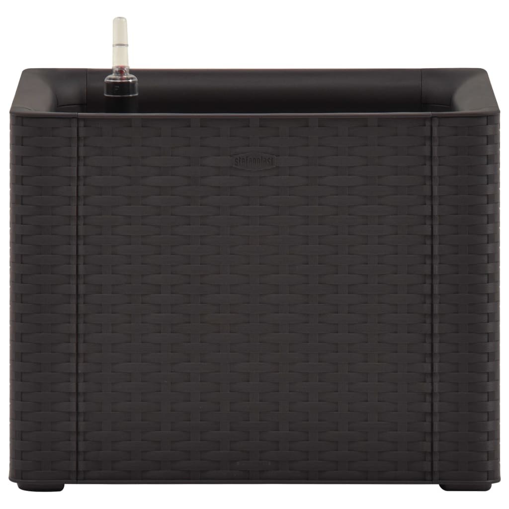 Vidaxl planter højt med selvudviklet system 43x43x33cm antracit