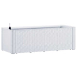 Vidaxl planter højt med selvudviklet system 100x43x33 cm hvid