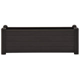 Vidaxl Planter hævede 100x43x35 cm pp anthracite