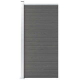 Vidaxl hegnpanel 95x186 cm HKC Gray