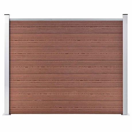 Vidaxl hegnpanel 180x146 cm HKC Brown