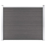 Vidaxl hegnpanel 180x146 cm HKC Gray