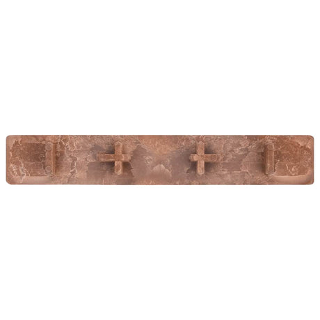 Vidaxx terrassedækselhætter 10 stk plast brun