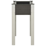 Vidaxl planter hævet 75x40x75 cm HKC grå
