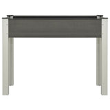 Vidaxl planter hævede 100x40x75 cm HKC grå