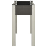 Vidaxl planter hævede 100x40x75 cm HKC grå