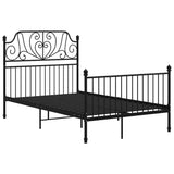 Vidaxl bedframe metaal zwart 120x200 cm