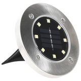 Vidaxl Ground Lamps 8 st Solar LED RGB -farve