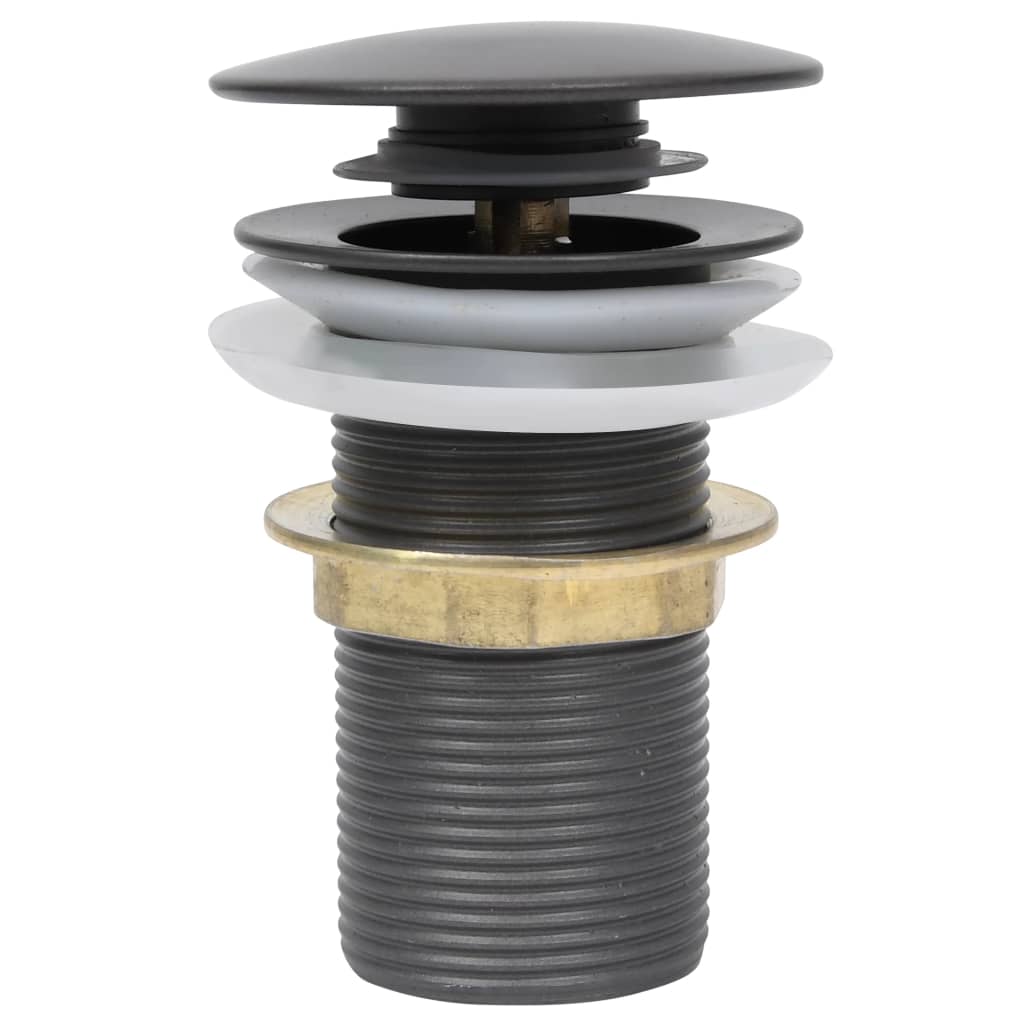 Vidaxl Drain Pop-Up uden overløb 6,4x6,4x9,1 cm grå