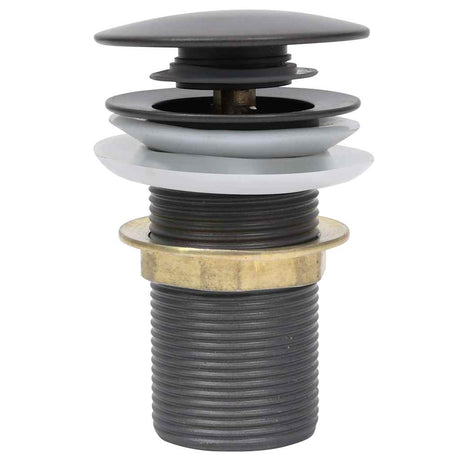 Vidaxl Drain Pop-Up uden overløb 6,4x6,4x9,1 cm grå