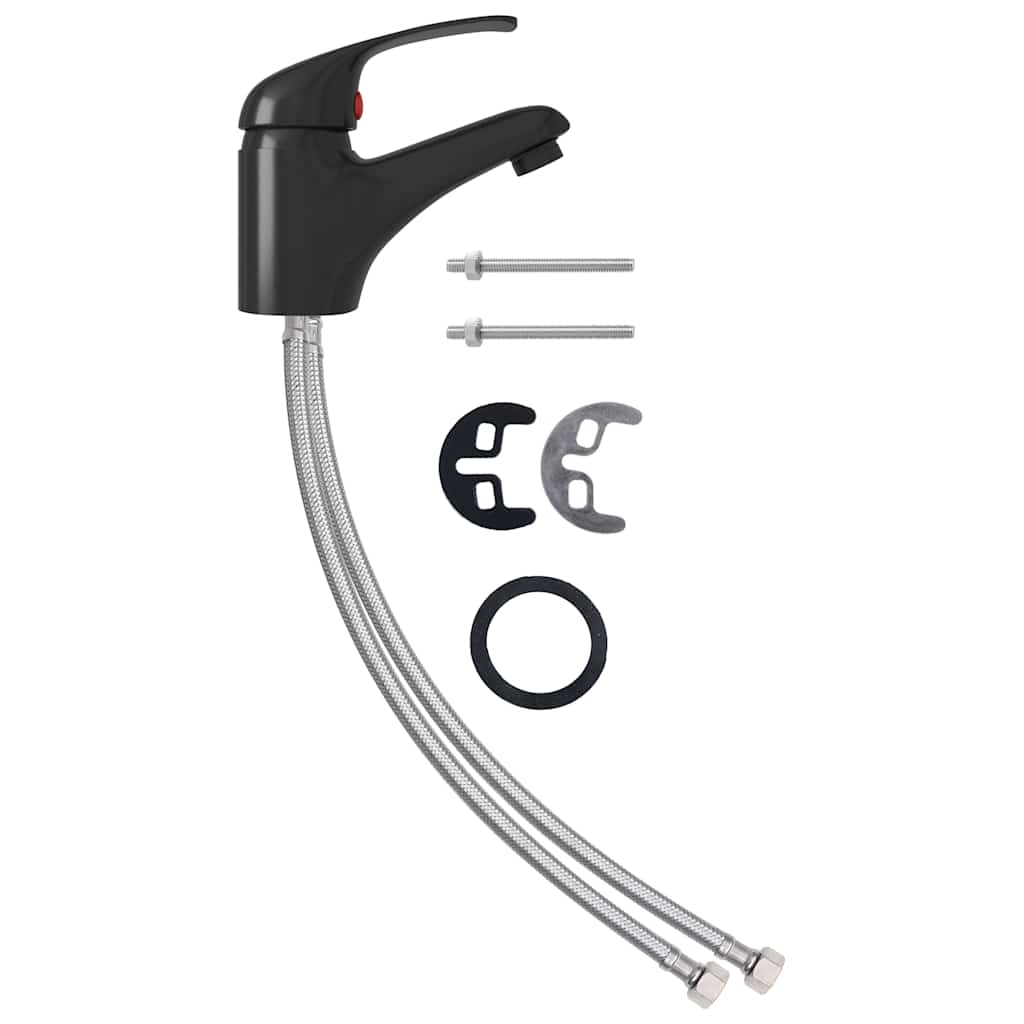 Vidaxl Mixing Tap 13x10 cm sort