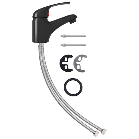 Vidaxl Mixing Tap 13x10 cm sort