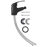Vidaxl Bidet Valve 13x12 cm sort