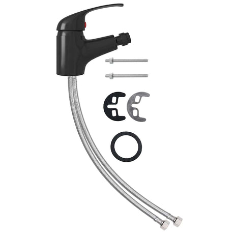 Vidaxl Bidet Valve 13x12 cm sort