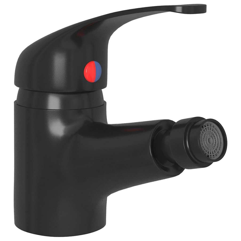 Vidaxl Bidet Valve 13x12 cm sort