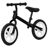 Vidaxl Balance Bike med 11 -tommer hjul sort