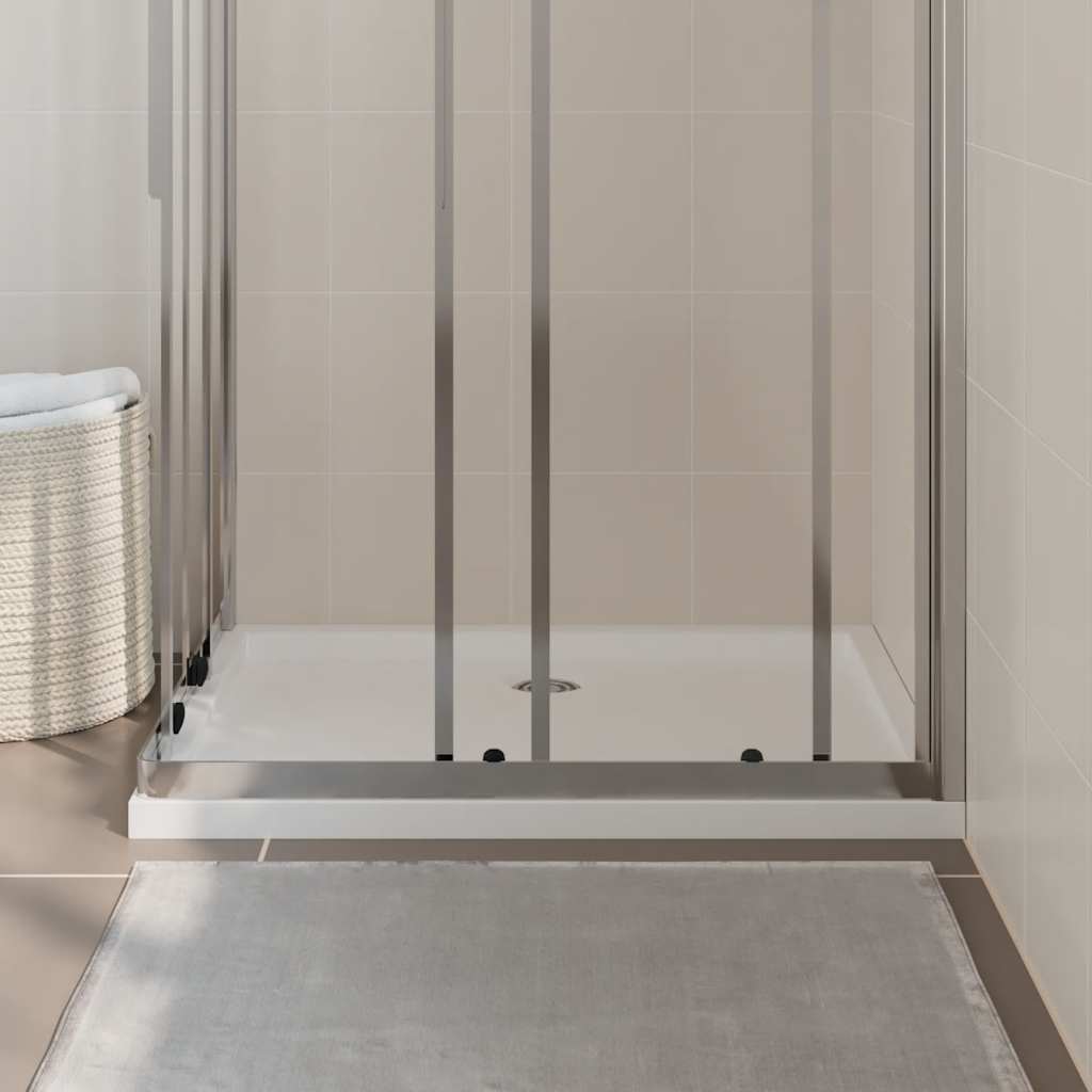 Vidaxl brusebakke rektangulær 70x90 cm Abs