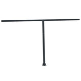 Vidaxl Laifel Pole Set 450x245 cm Iron Anthracite -farvet