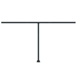 Vidaxl Laifel Pole Set 450x245 cm Iron Anthracite -farvet