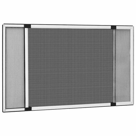 Vidaxx udtrækbar vinduesskærm (75-143)x50 cm hvid
