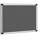 Vidaxx udtrækbar vinduesskærm (75-143)x50 cm hvid