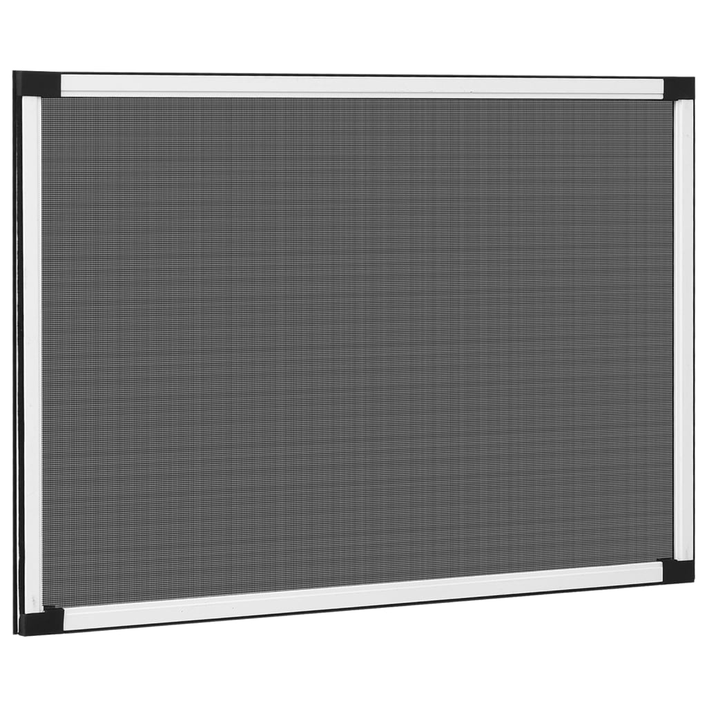 Vidaxx udtrækbar vinduesskærm (100-193)x75 cm hvid