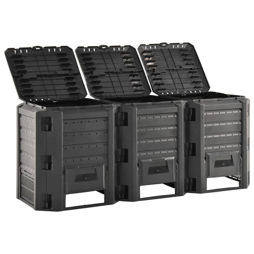 Vidaxl Compost Bin 1200 L Sort