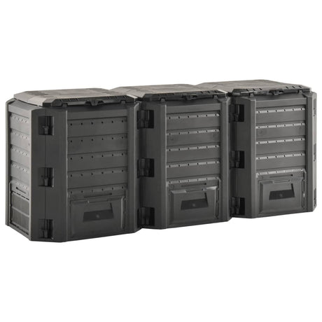Vidaxl Compost Bin 1200 L Sort