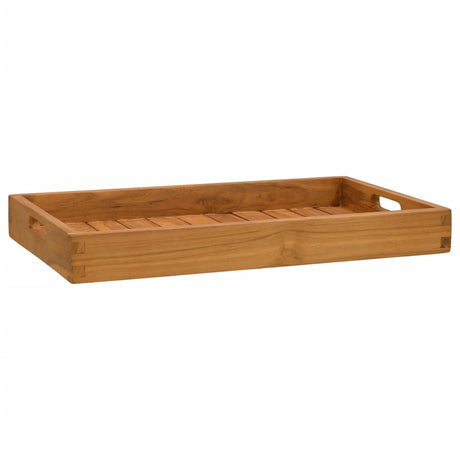 Vidaxl bakke 60x35 cm solid teak