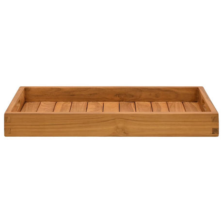 Vidaxl bakke 60x35 cm solid teak