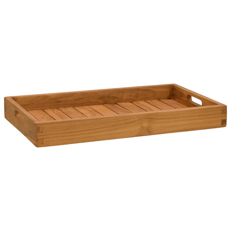 Vidaxl bakke 60x35 cm solid teak