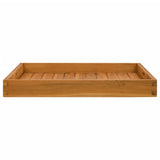 Vidaxl bakke 60x60 cm solid teak